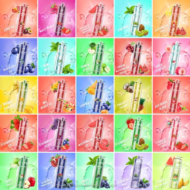 cigarro eletrónico comprar online RB64676 melão duplo menta JNR SHISHA