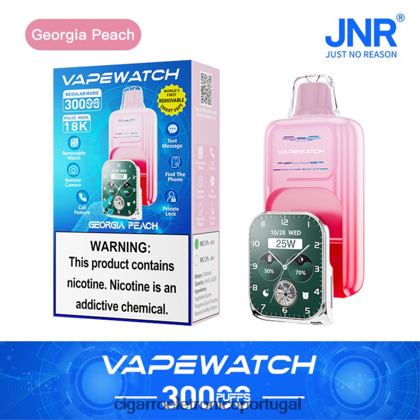 JNR relógio vaporizador J608683 Geórgia pêssego cigarro eletrónico preço portugal