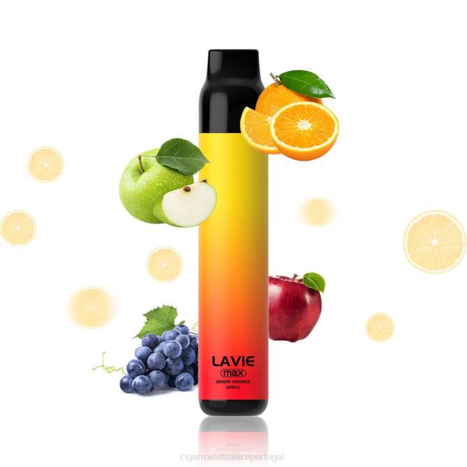 Cigarro Eletrônico - uva laranja LAVIE BAR 5.000 baforadas - máx. DDN0280