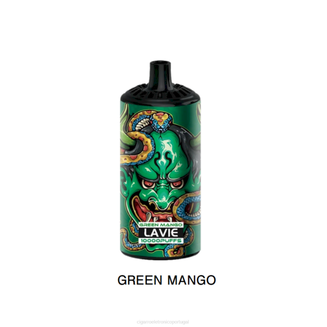 Cigarro Eletrónico Preço Portugal - manga verde LAVIE BEAST 10.000 baforadas DDN0365