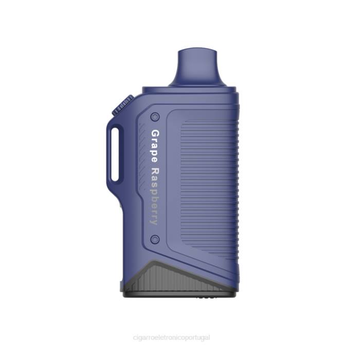 Cigarro Eletrônico Descartável Atacado - uva framboesa LAVIE Energy Box 15.000 baforadas DDN077