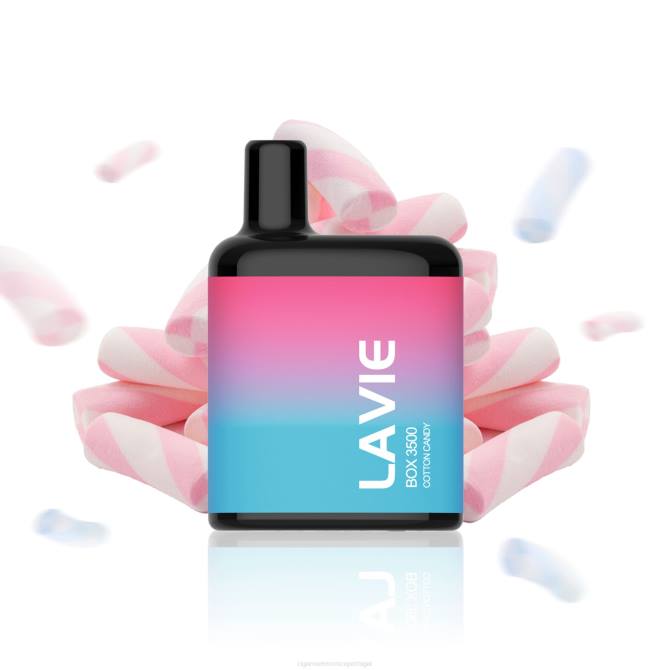 Atacado Vaporizador - algodão doce LAVIE BOX 3500 baforadas DDN0210