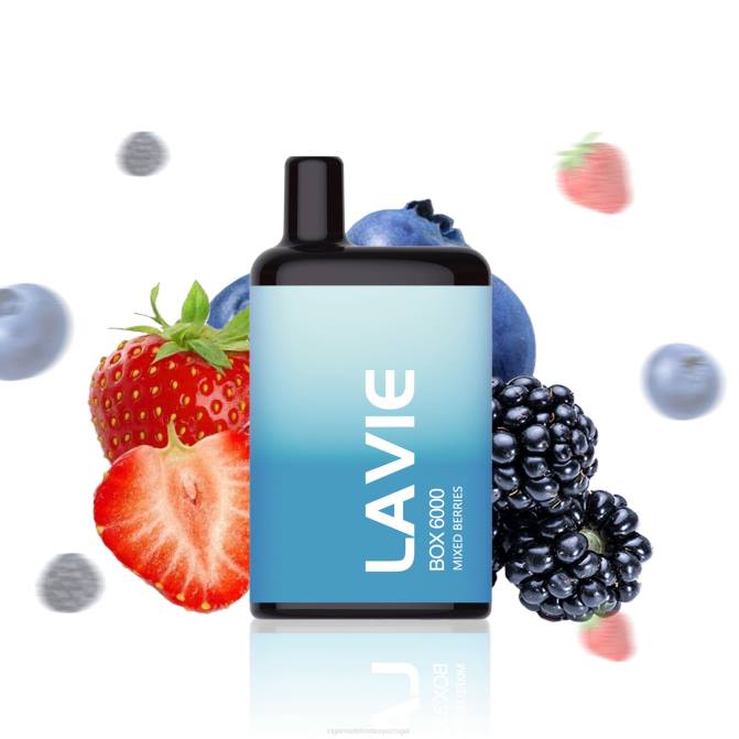 Cigarro Eletrônico - frutas misturadas LAVIE BOX 6.000 baforadas DDN0203
