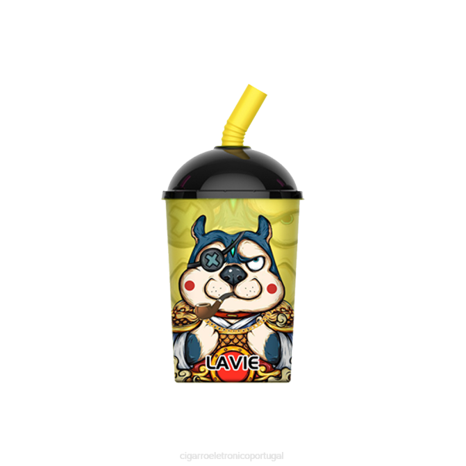 Cigarro Eletrónico Comprar Online - leite de banana LAVIE Max Cup 8.000 baforadas DDN0257