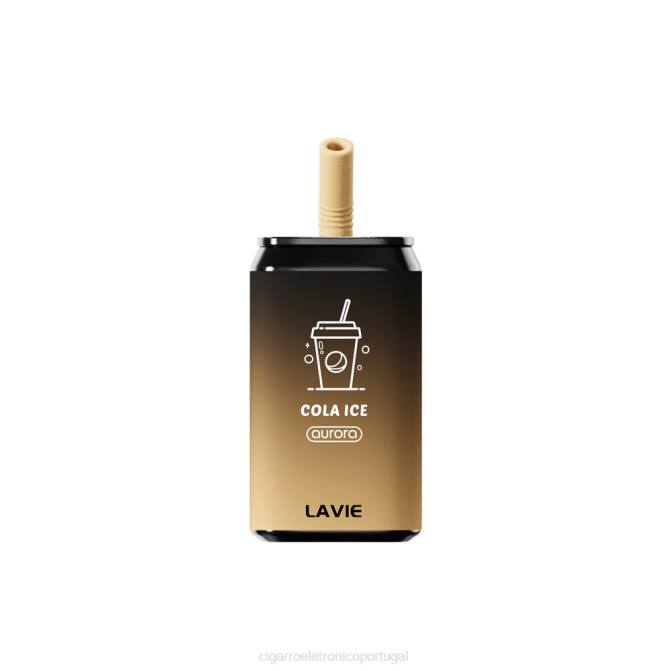 Loja Cigarro Eletronico Portugal - gelo de cola LAVIE Aurora 11.000 baforadas DDN0152