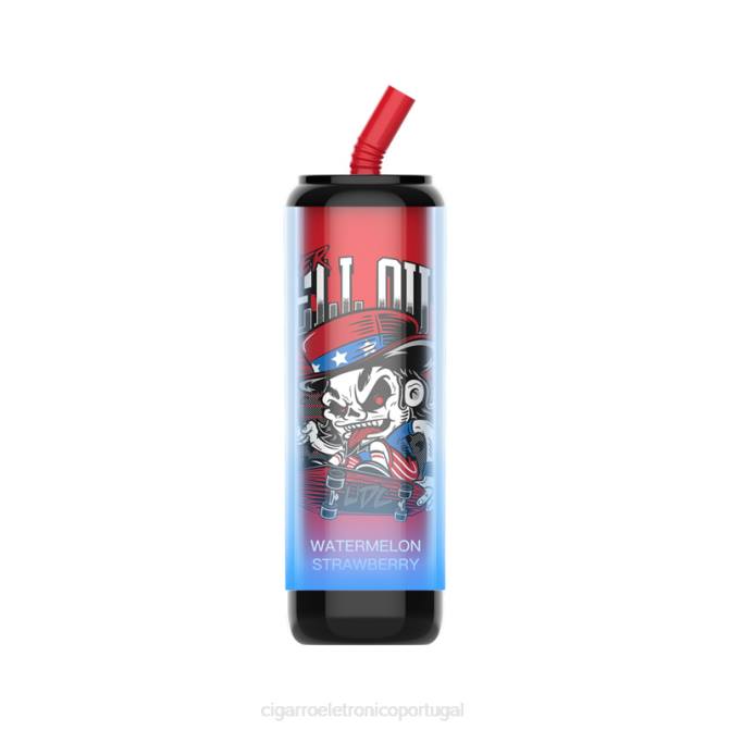 Cigarro Eletrônico Vape - morango melancia LAVIE Cola Plus 7.500 baforadas DDN0248