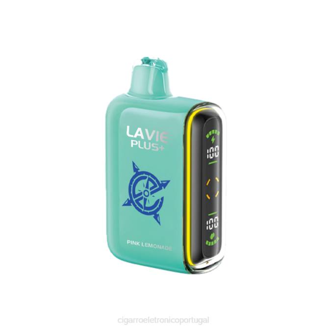Cigarro Eletrônico - limonada rosa LAVIE PLUS 15.000 baforadas DDN093
