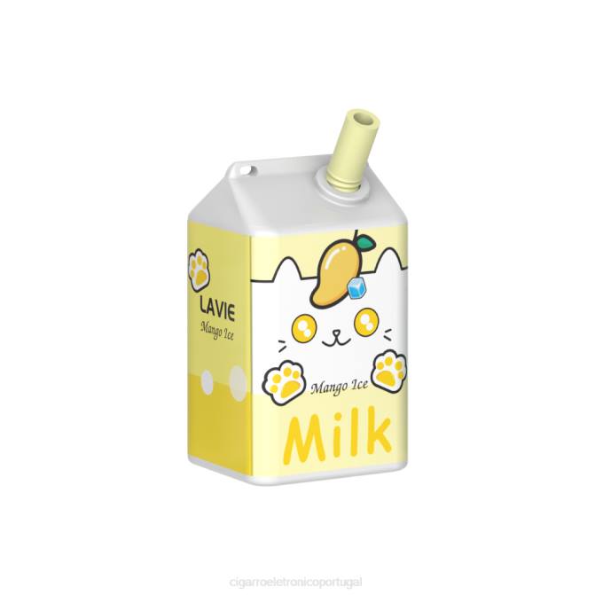 Cigarro Eletrónico Preço Portugal - gelo de manga LAVIE MILK 7.000 baforadas DDN0178
