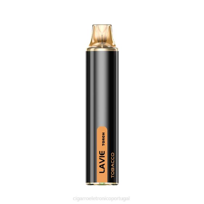 Cigarro Eletrônico Vape - tabaco LAVIE Torch 6.000 baforadas DDN0138
