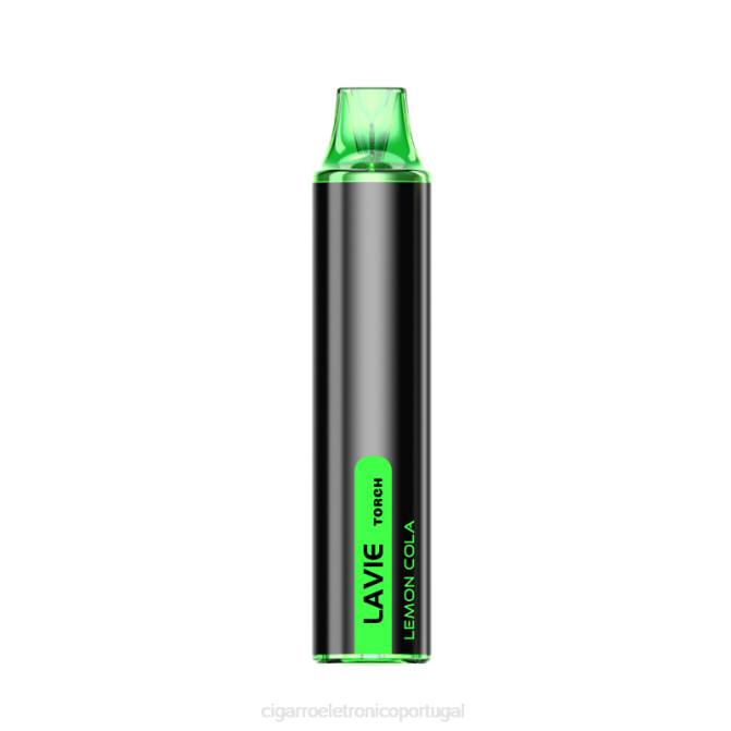 Loja Cigarro Eletronico Portugal - cola de limão LAVIE Torch 6.000 baforadas DDN0130