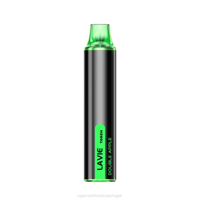 Loja De Cigarro Eletronico Portugal - maçã dupla LAVIE Torch 6.000 baforadas DDN0129