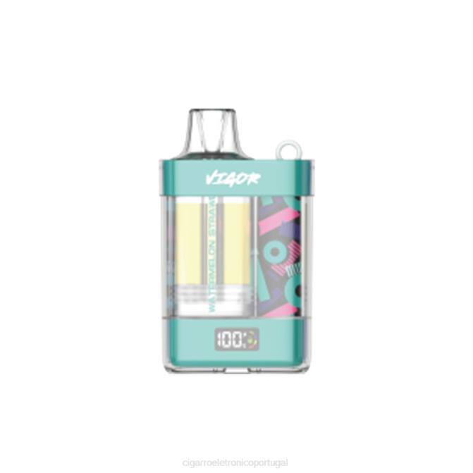 Atacado Vaporizador - morango melancia LAVIE VIGOR 15.000 baforadas DDN012