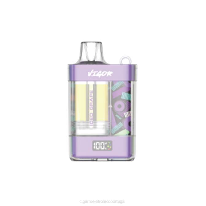 Loja De Cigarro Eletronico Portugal - uva gelada LAVIE VIGOR 15.000 baforadas DDN08