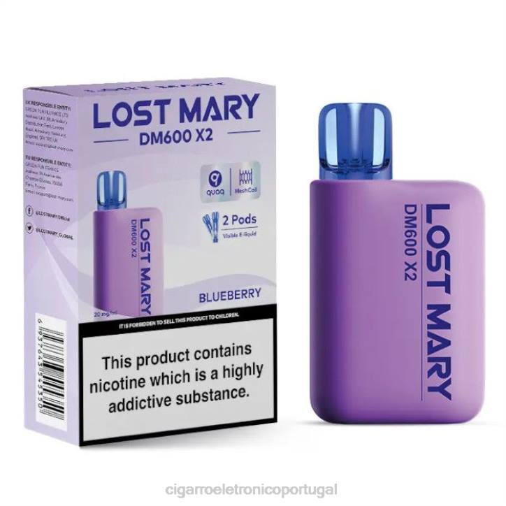 cigarro eletrônico RB64467 mirtilo LOST MARY DM600 X2