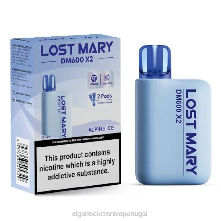 cigarro eletrónico portugal RB64464 gelo alpino LOST MARY DM600 X2