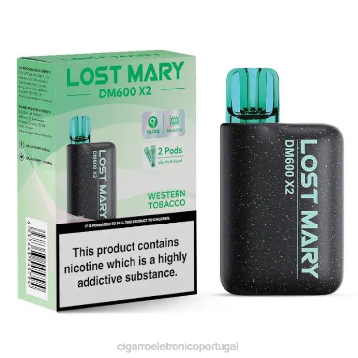 cigarro eletrónico preço portugal RB64483 tabaco ocidental LOST MARY DM600 X2