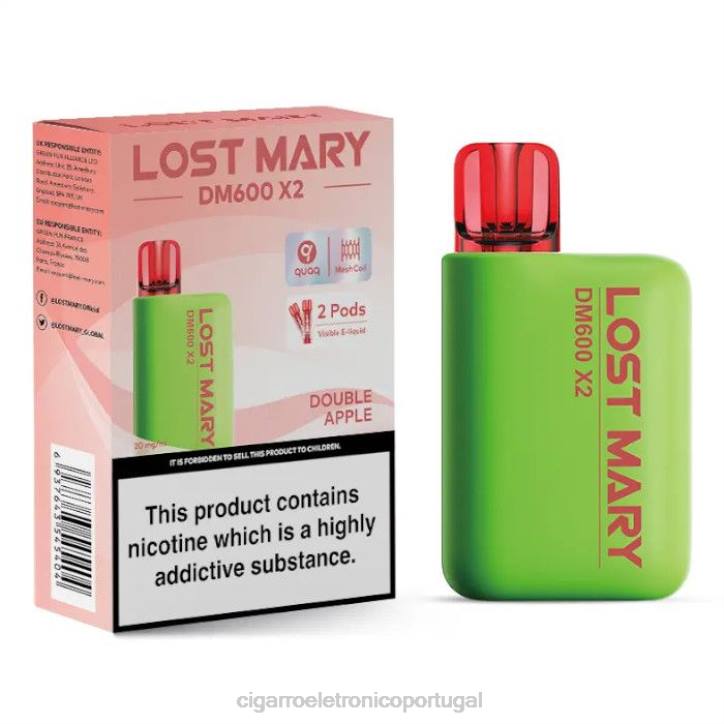 vaporizador de ervas atacado RB64471 maçã dupla LOST MARY DM600 X2