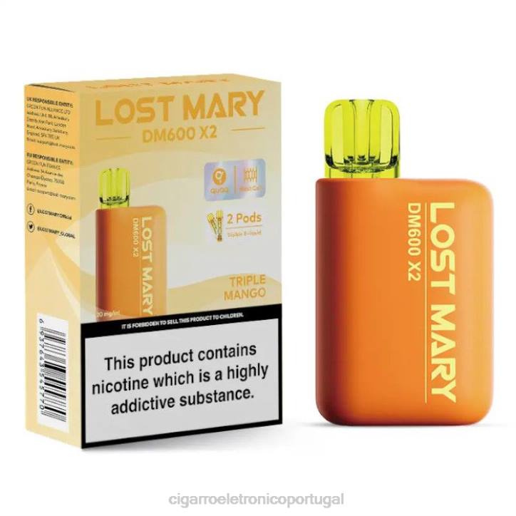 vaporizador de ervas atacado RB64481 manga tripla LOST MARY DM600 X2