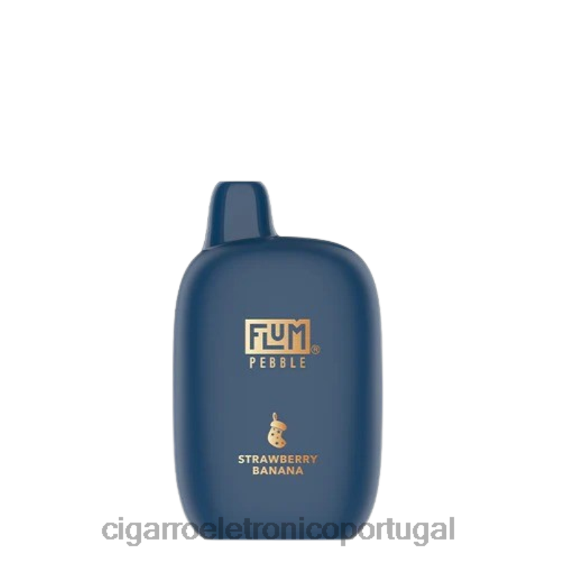 Loja De Cigarro Eletronico Portugal - FLUM PEBBLES 6000 baforadas (edição de natal) banana morango V6VXN12