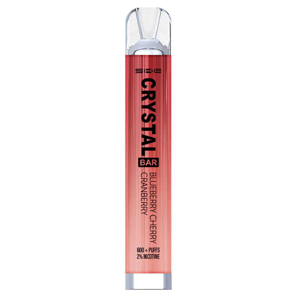 cigarro eletrônico vape RB64268 mirtilo cereja cranberry SKE Crystal Bar vape descartável 600 baforadas