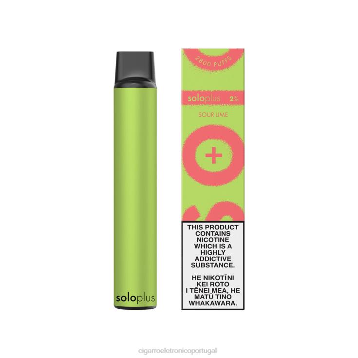 Atacado Vaporizador - Solo Plus vaporizador descartável limão azedo X8RN834