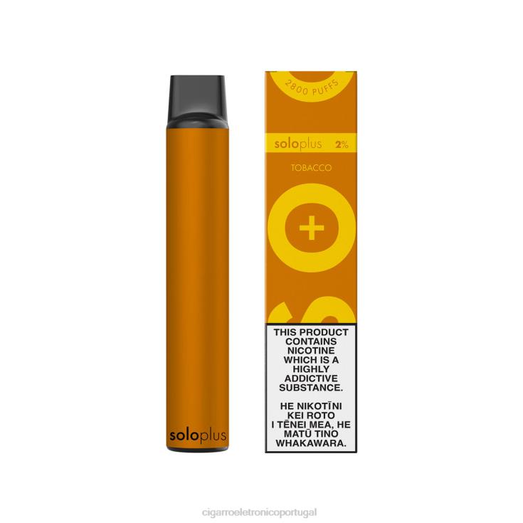 Cigarro Eletrónico Preço Portugal - Solo Plus vaporizador descartável tabaco X8RN824