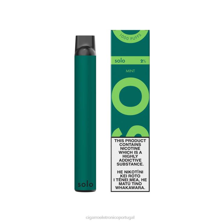 Atacado Vaporizador - Solo vaporizador descartável hortelã X8RN81