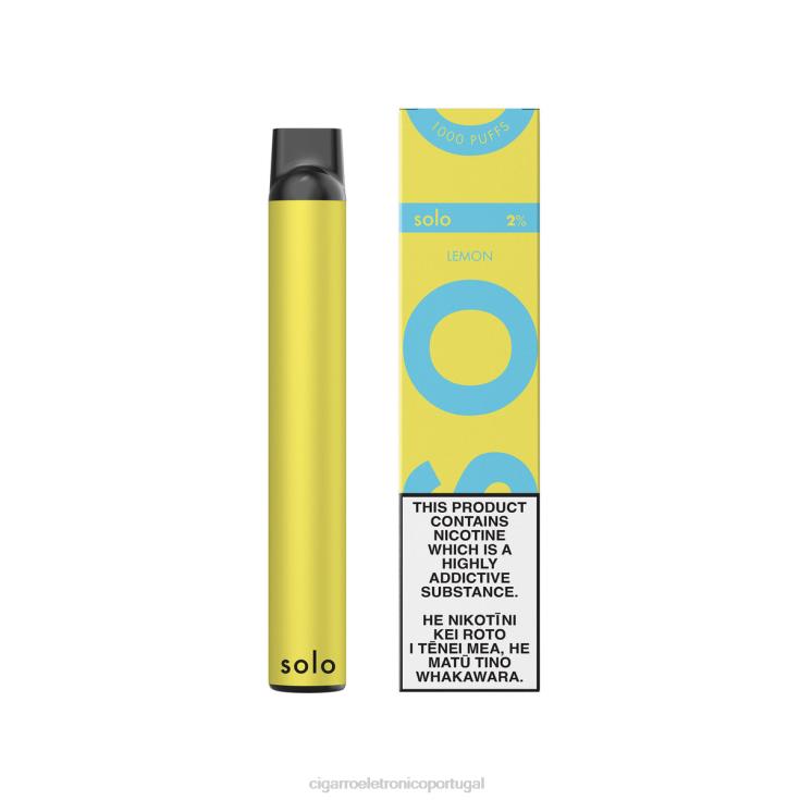 Cigarro Eletrónico Comprar Online - Solo vaporizador descartável limão X8RN815