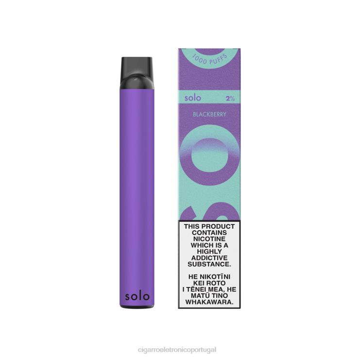 Cigarro Eletrônico Descartável Atacado - Solo coleção paraíso vape descartável amora X8RN822
