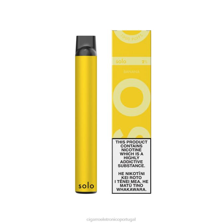 Cigarro Eletrônico Descartável Atacado - Solo vaporizador descartável banana X8RN811