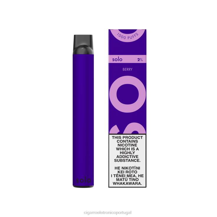 Cigarro Eletrônico - Solo vaporizador descartável baga X8RN816
