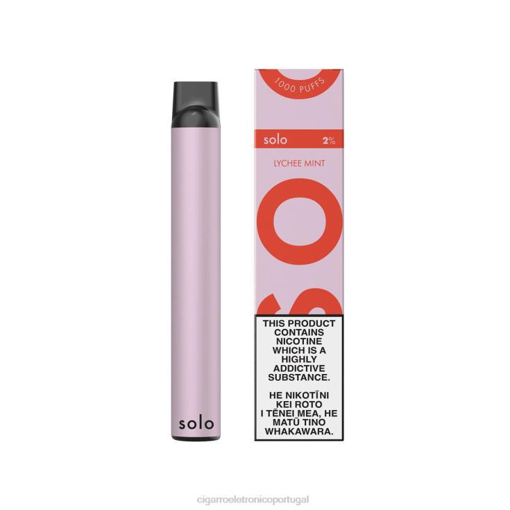 Loja Cigarro Eletronico Portugal - Solo vaporizador descartável lichia hortelã X8RN89