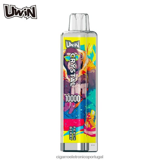 Cigarro Eletrónico Portugal - UWIN CRYSTAL 10.000 vapores descartáveis baga de pêssego FR2FJJ377