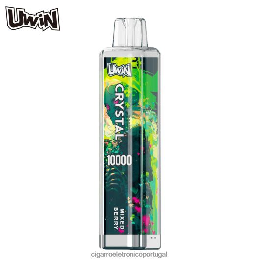 Cigarro Eletrônico - UWIN CRYSTAL 10.000 vapores descartáveis baga mista FR2FJJ379