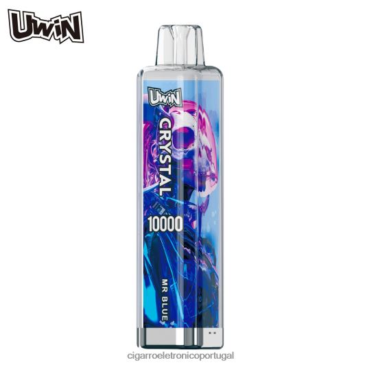 Cigarro Eletrônico Vape - UWIN CRYSTAL 10.000 vapores descartáveis senhor azul FR2FJJ380