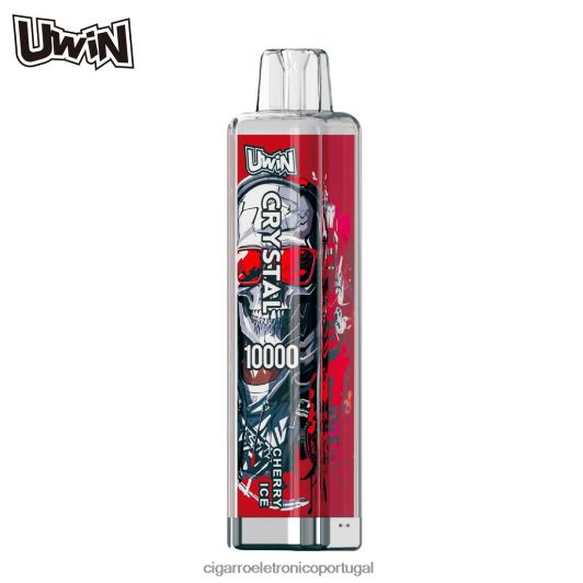 Loja De Cigarro Eletronico Portugal - UWIN CRYSTAL 10.000 vapores descartáveis gelo de cereja FR2FJJ371