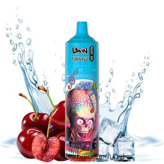 Atacado Vaporizador - UWIN CRYSTAL vaporizador descartável de 35k gelo de cereja FR2FJJ386