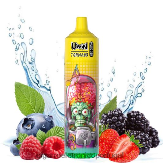 Loja Cigarro Eletronico Portugal - UWIN CRYSTAL vaporizador descartável de 35k frutas misturadas FR2FJJ394