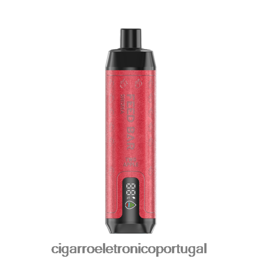 Importação Cigarro Eletrónico Portugal - Vapsolo SHISHA vaporizador descartável duas maçãs 4H6N02106
