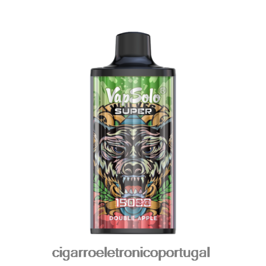 Cigarro Eletrônico Descartável Atacado - Vapsolo SUPER vaporizador descartável maçã dupla 4H6N02111