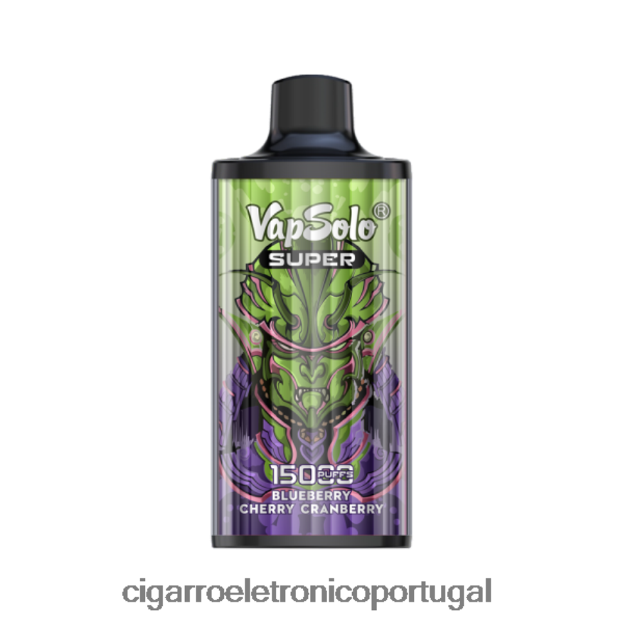 Cigarro Eletronico Atacado - Vapsolo SUPER vaporizador descartável mirtilo cereja cranberry 4H6N02110