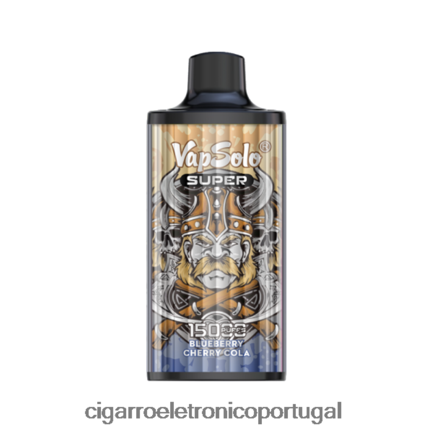 Loja Cigarro Eletronico Portugal - Vapsolo SUPER vaporizador descartável cola de cereja e mirtilo 4H6N02109