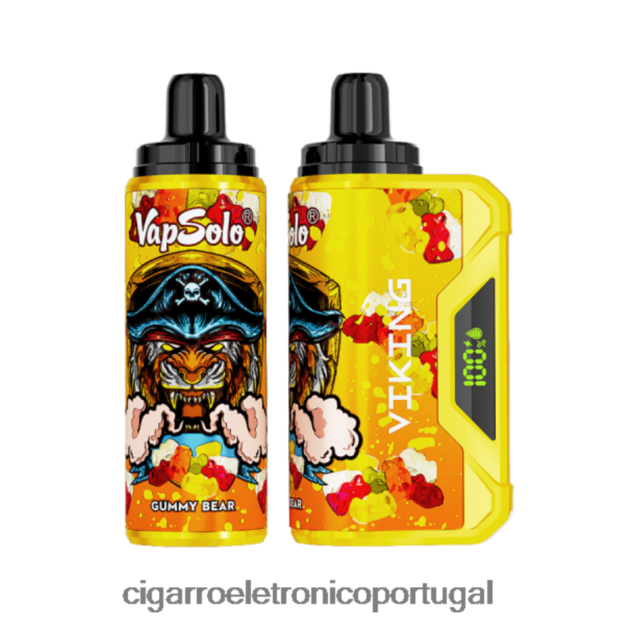 Cigarro Eletrónico Iqos - Vapsolo VIKING vaporizador descartável ursinho de goma 4H6N02133