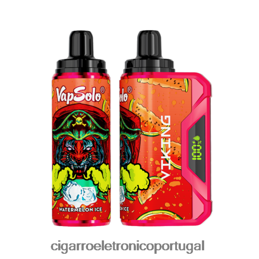 Cigarro Eletronico Atacado - Vapsolo VIKING vaporizador descartável gelo de melancia 4H6N02142